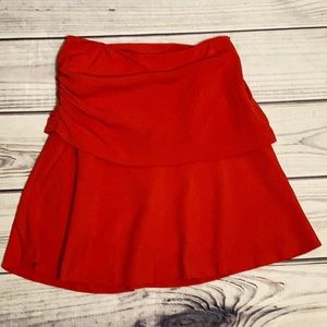 New Massimo Dutti skirt size 8 red skirt